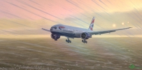 B777 FSX British EGPH part1