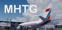 【新视频预览】Prepar3D - PMDG 737-700 RNAV approch MHTG rwy02