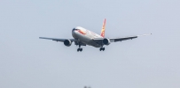 海航小胖子 波音767-300 落地HGH 杭州萧山机场