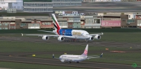 A380 Emirates LA RCTP takeoff