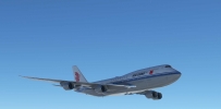 空中女皇国航747