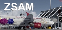 【新视频预告】Prepar3D - Aerosoft A320 VOR/DME approch rwy05 ZSAM