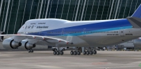 B747-400 ANA @ ZSPD