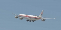 东航A340-600，上海虹桥-乌兰巴托