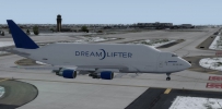 Boeing 747-400LCF DreamLifter @ KMSP