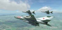 米格21对阵F-5E DCS WORLD游戏截图