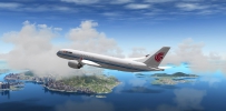 xplane A350 hongkong