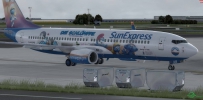 B737 SunExpress @ LFPG