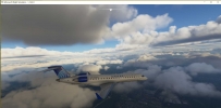 MSFS2020 CRJ5 UAL